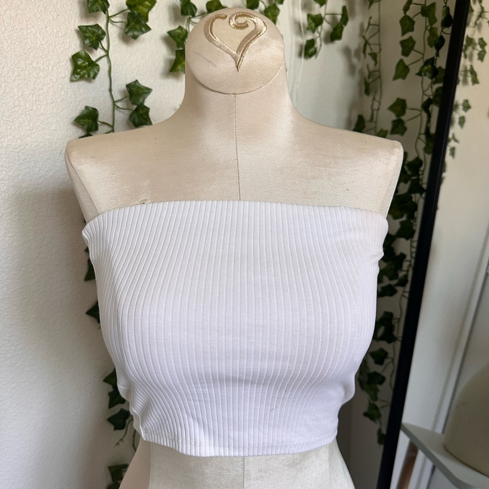 Madewell Bandu ribbed Top xs